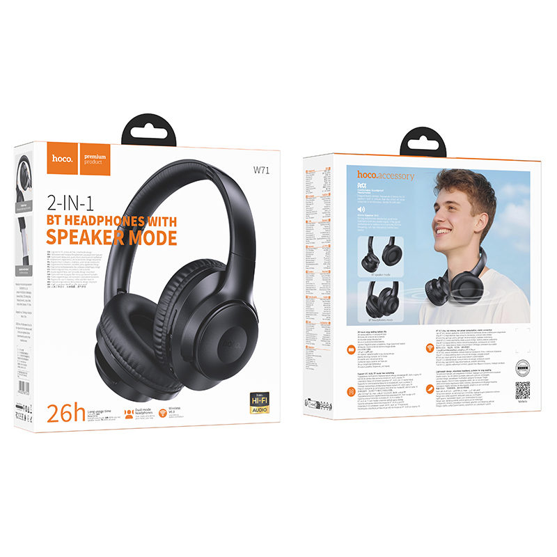 HOCO HF Bluetooth Cool sound /черен/ - W71