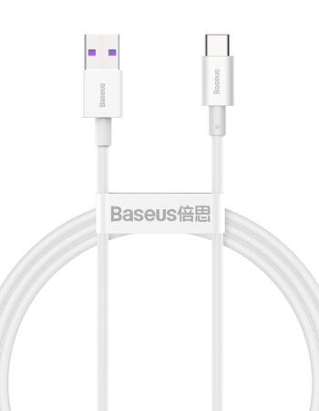 BASEUS Кабел USB-A - Type-C, 1м, 66W, Superior S, CATYS-02 /бял/