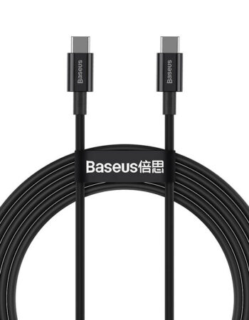 BASEUS Кабел Type-C - Type-C, 2м, 100W, Superior S, CATYS-C01 /черен/