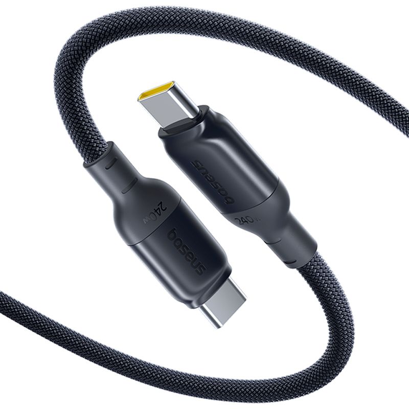 BASEUS Кабел Type-C - Type-C, 1м, 240W, PicoGo II /черен/ - E0423300