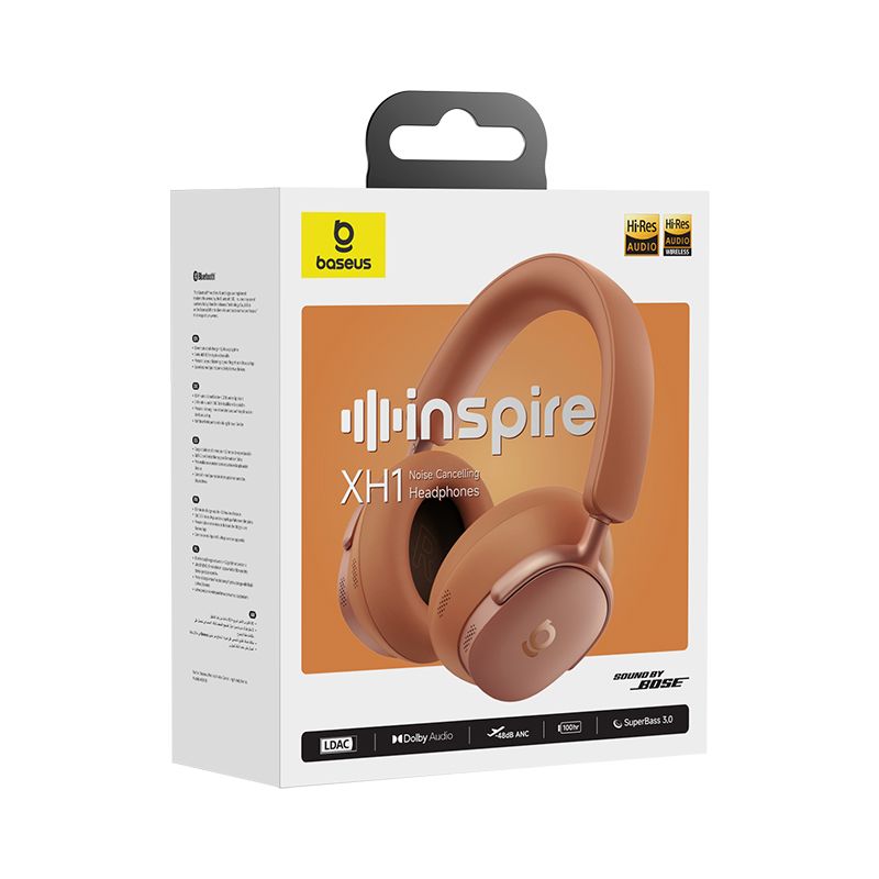 BASEUS HF Bluetooth Inspire XH1 Sound by Bose ANC /корал/ - A0203600