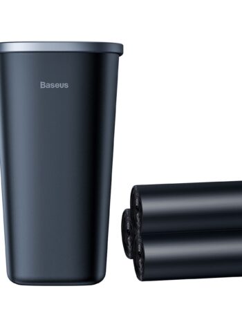 BASEUS Кошче за отпадъци Trash Can с вкл. 90бр. торбички, CRLJT-A01 /черно/