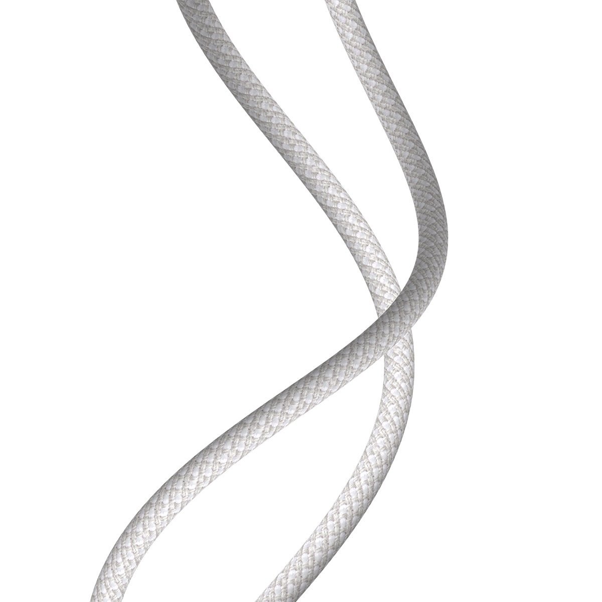 BASEUS Кабел Type-C - Lightning, 1м, 20W, High Density Braided, CATLGD-02 /бял/
