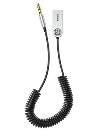 BASEUS Преходник AUX - Bluetooth, 3.5 m, CABA01-01 /черен/