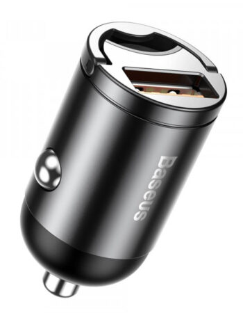 BASEUS 12V 30W, USB-A, Tiny Star Mini, сив - VCHX-A0G