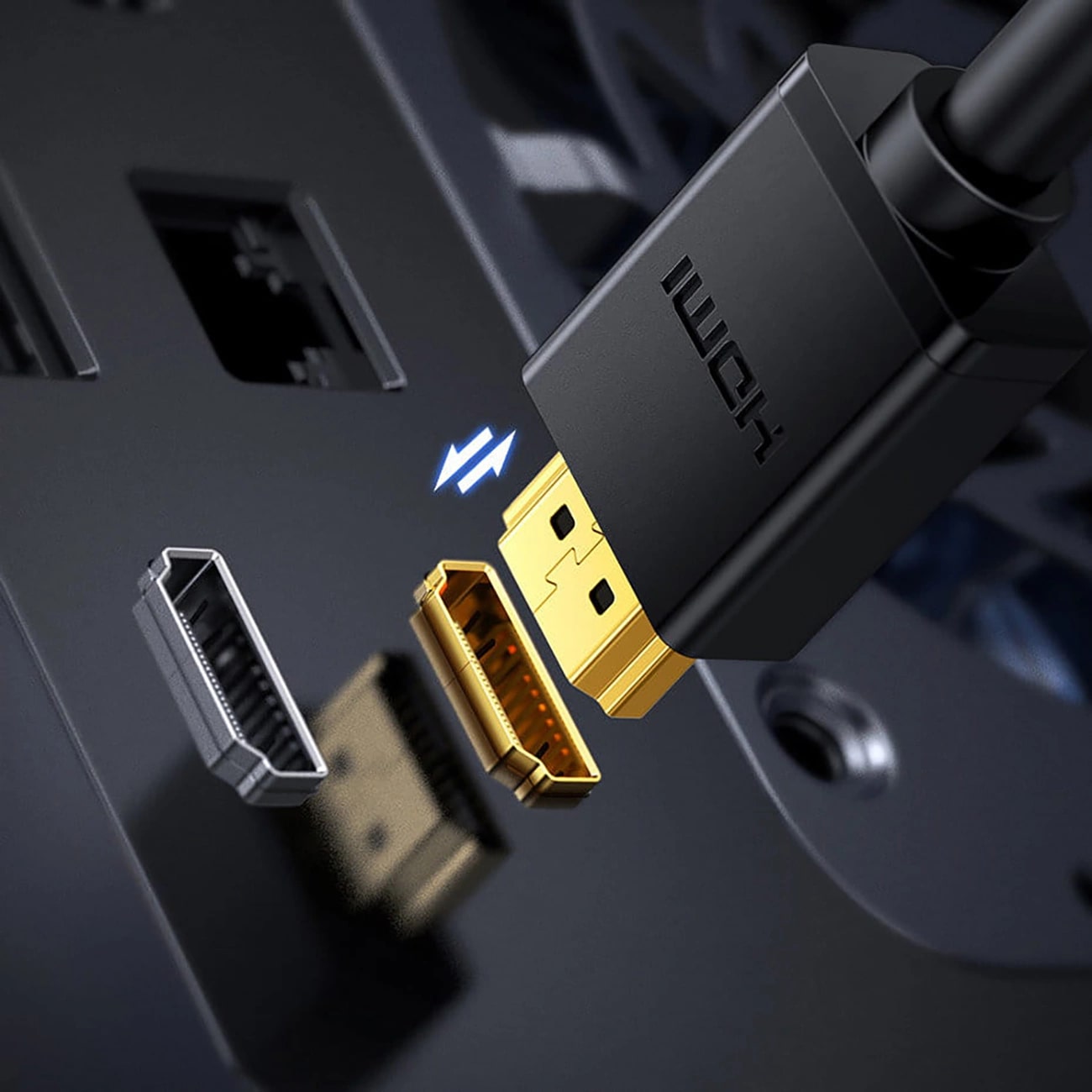 UGREEN Кабел HDMI - DVI, 2m. 1080p /черен/ - HD106 / 10135