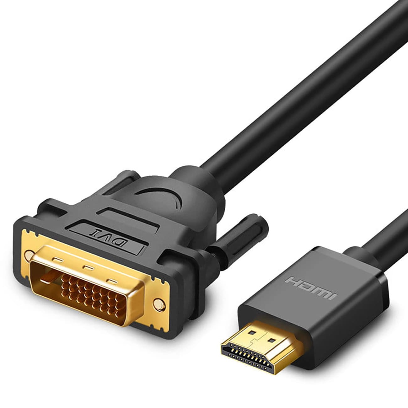 UGREEN Кабел HDMI - DVI, 2m. 1080p /черен/ - HD106 / 10135