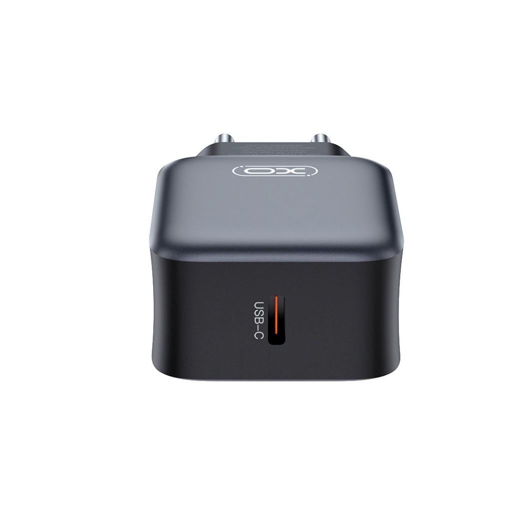 XO 220V 20W, USB-C L153 /черен/