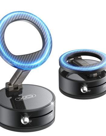 XO Холдер Magnetic Suction cup, Manual latch /черен/ - C188