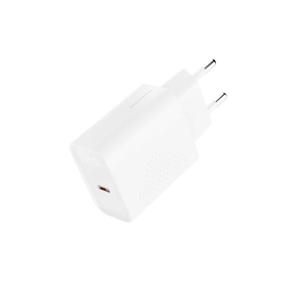 XO 220V 20W, USB-C, бял - L160