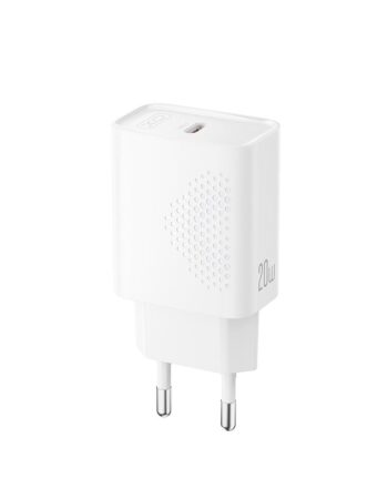 XO 220V 20W, USB-C, бял - L160