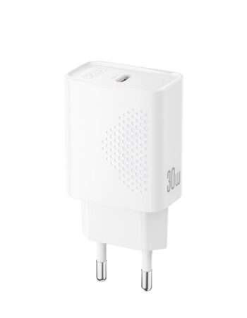 XO 220V 30W, USB-C /бял/ - L162