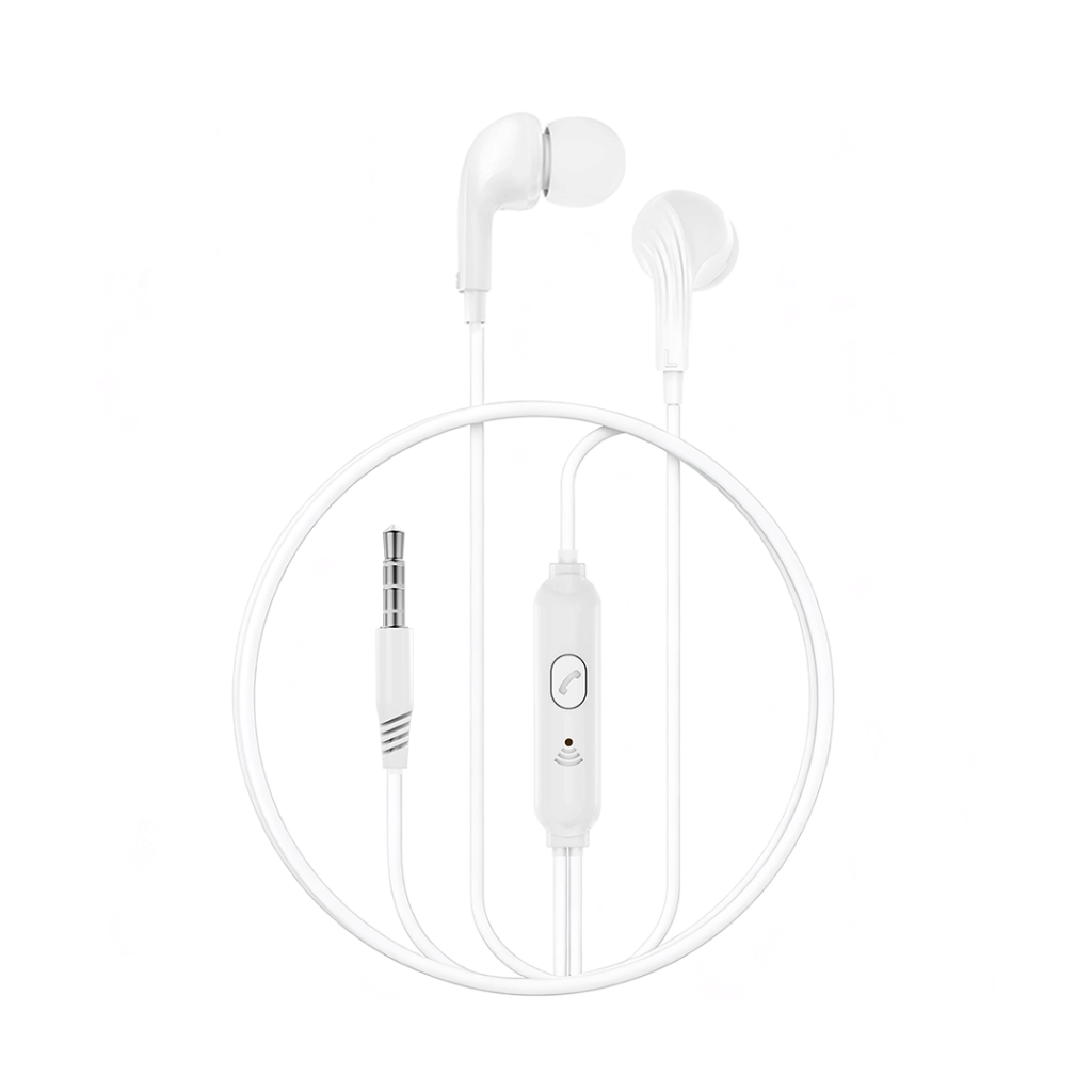 XO HF 3.5mm, с микрофон /бял/ - EP86