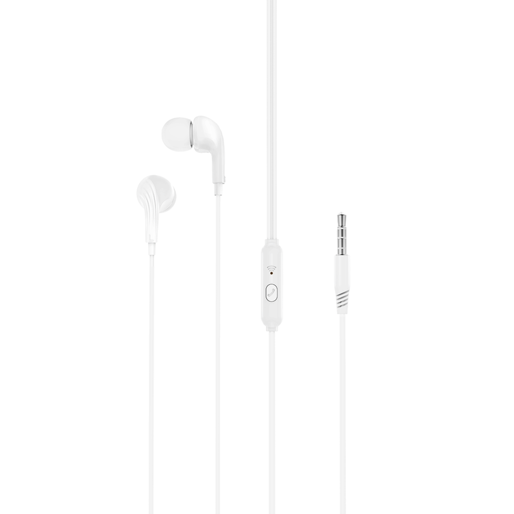 XO HF 3.5mm, с микрофон /бял/ - EP86