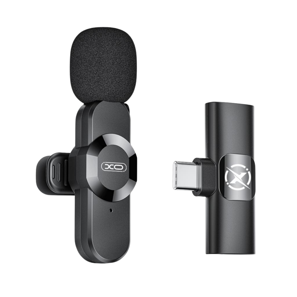 XO Микрофон, Type-C/Lightning, Noice-cancelling, WIreless /черен/ - MC13