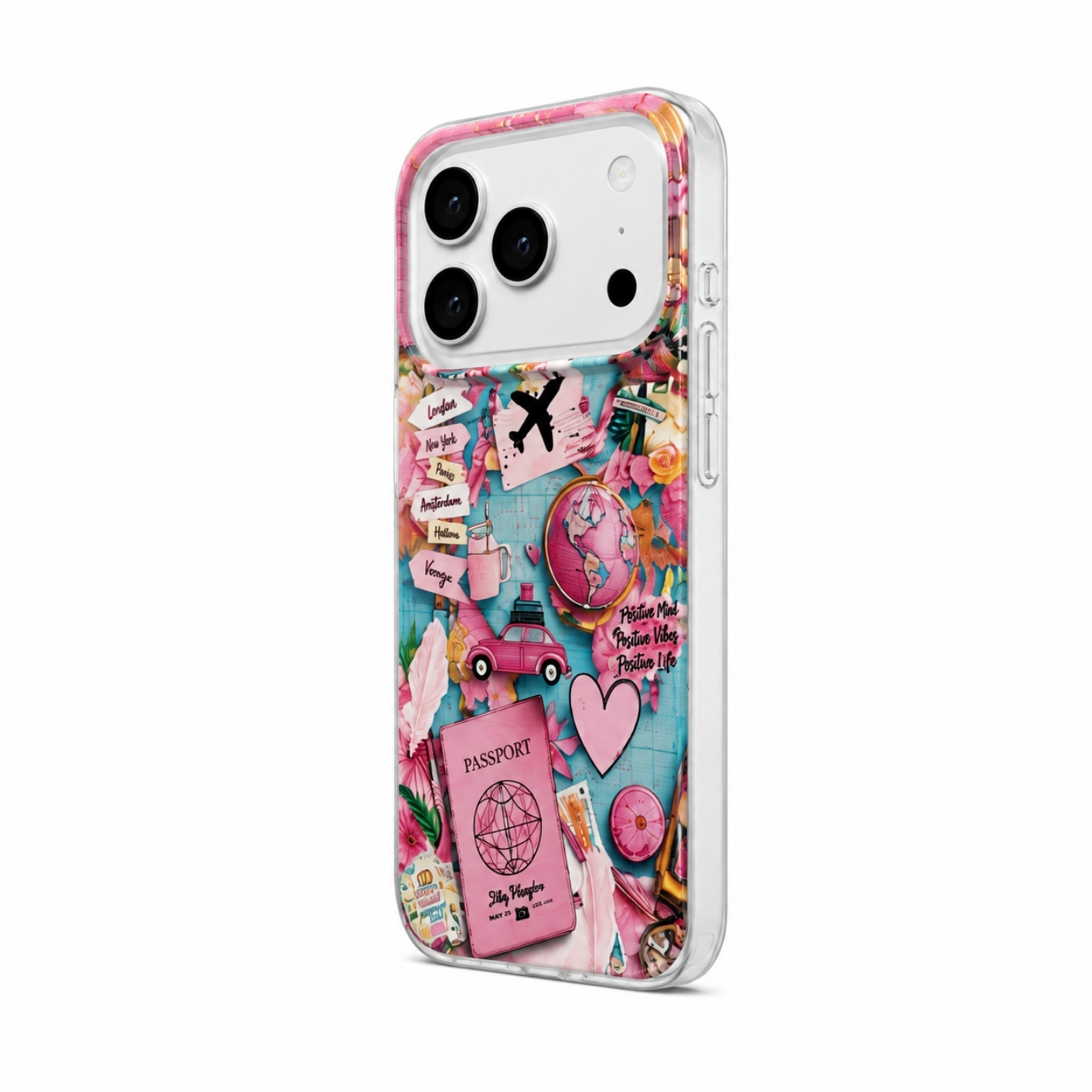 Калъф DREAMORA Cover Apple iPhone 17 /pink flight/