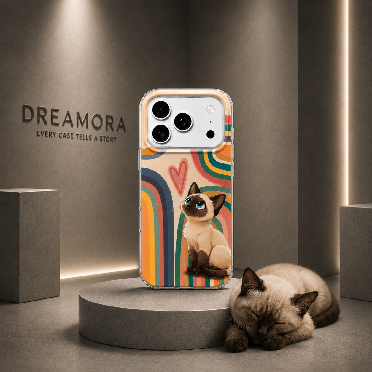 Калъф DREAMORA Cover Apple iPhone 17 /kitty/