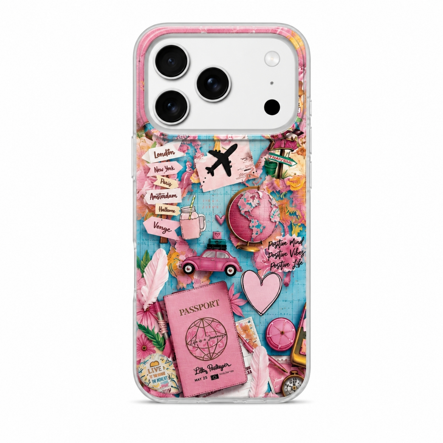 Калъф DREAMORA Cover Apple iPhone 17 Pro /pink flight/