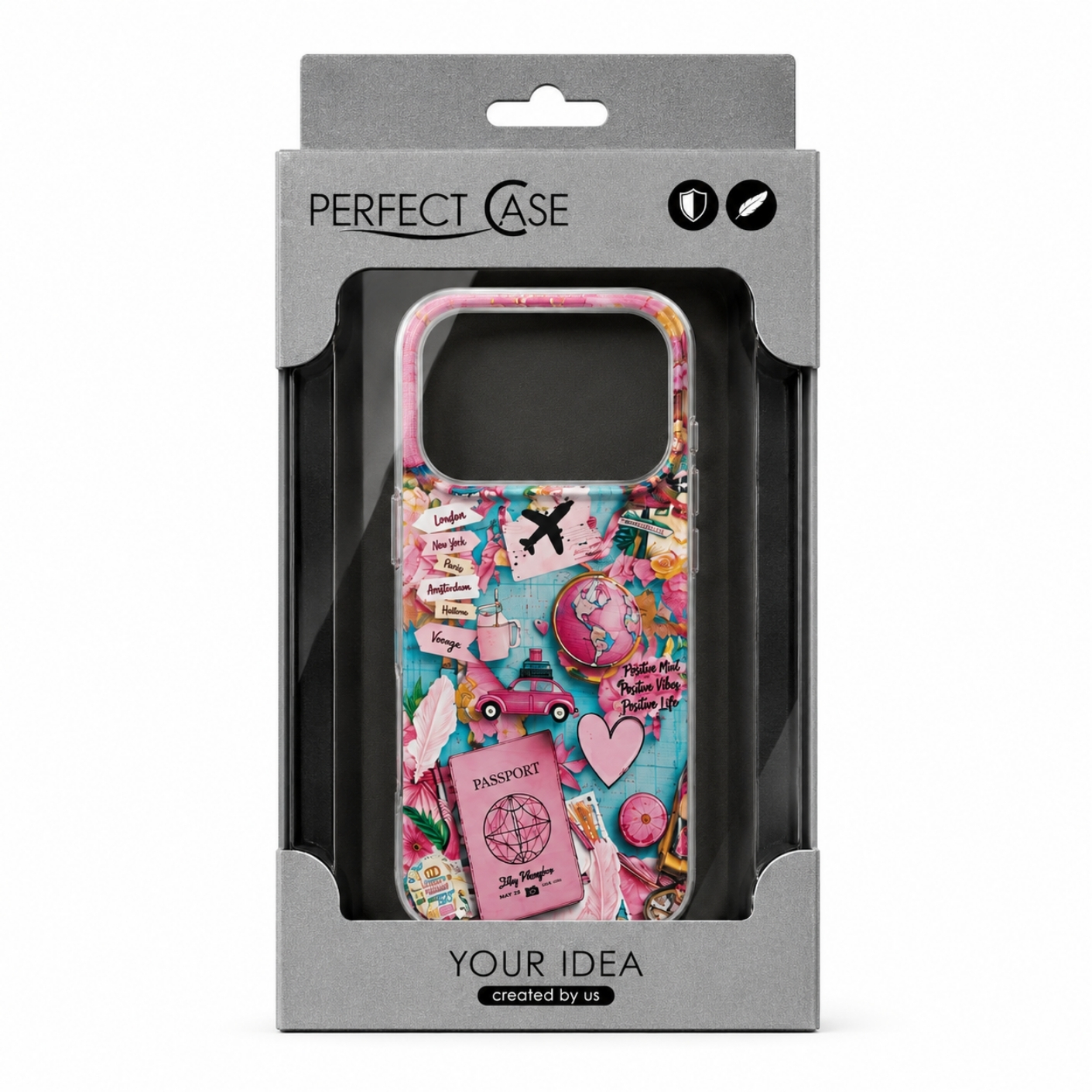 Калъф DREAMORA Cover Apple iPhone 17 Pro /pink flight/