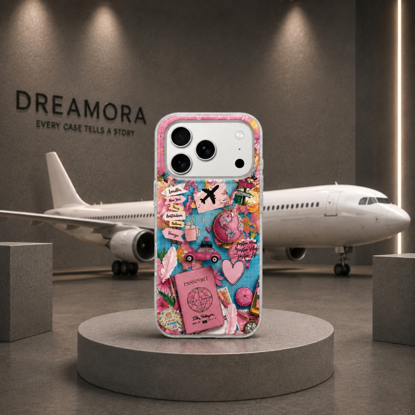 Калъф DREAMORA Cover Apple iPhone 17 Pro /pink flight/