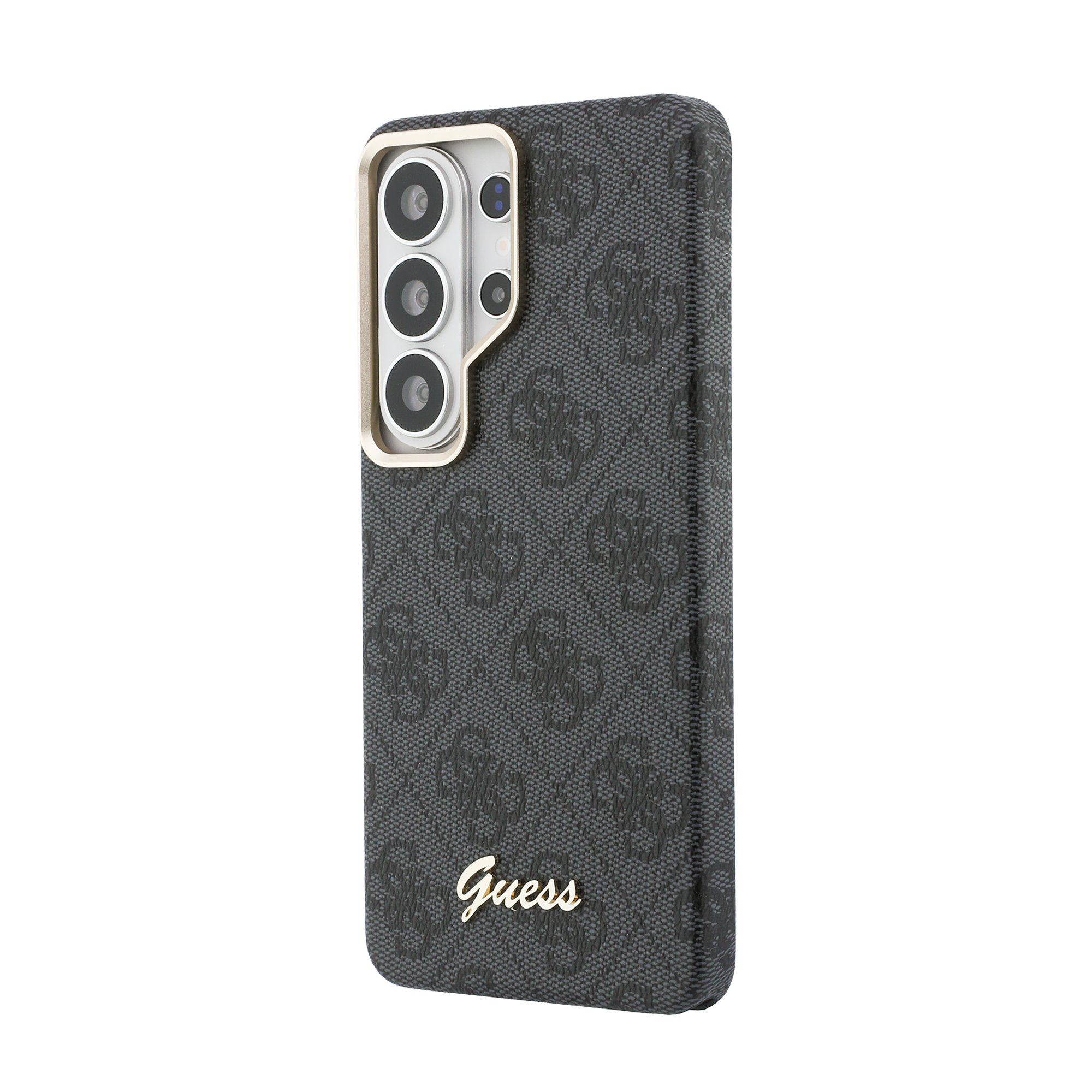 GUESS Калъф Samsung S26 Ultra, PU 4G Script Metal Logo MagSafe /черен/ - GUHMS26L5P4FWMSK