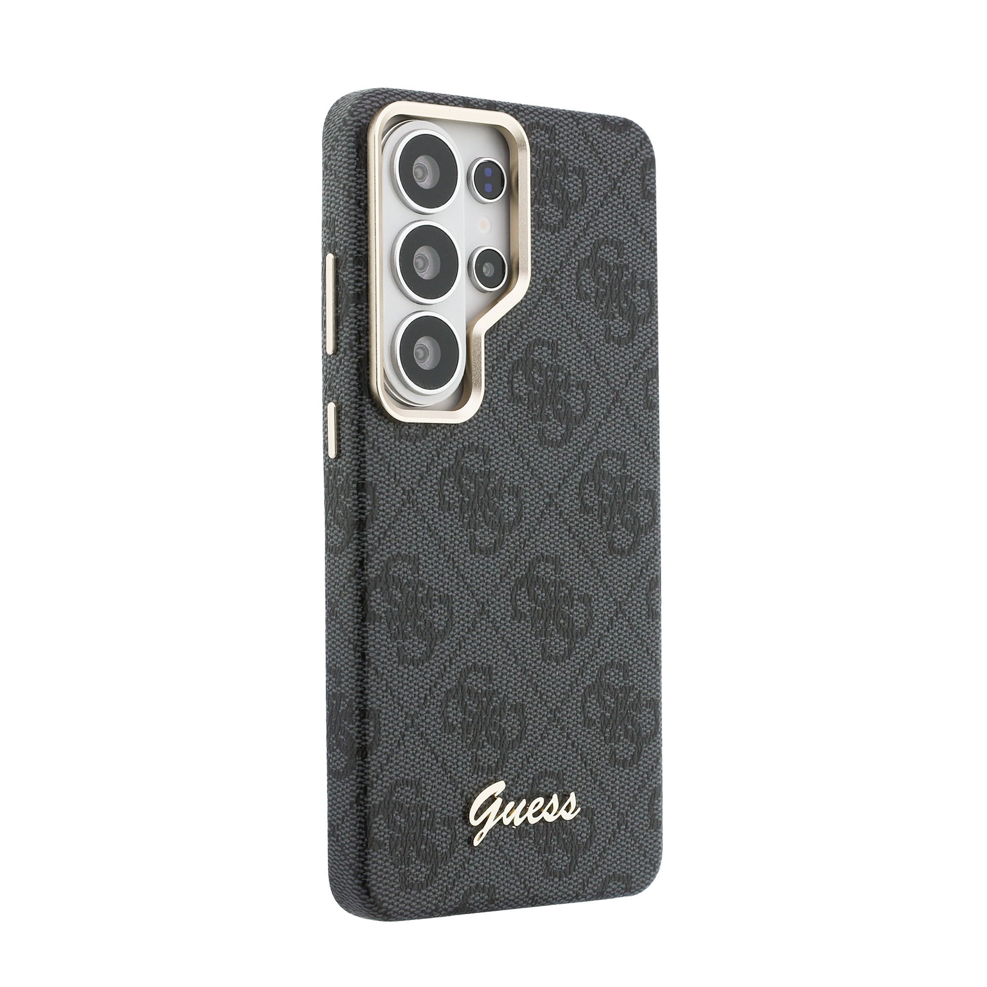 GUESS Калъф Samsung S26 Ultra, PU 4G Script Metal Logo MagSafe /черен/ - GUHMS26L5P4FWMSK