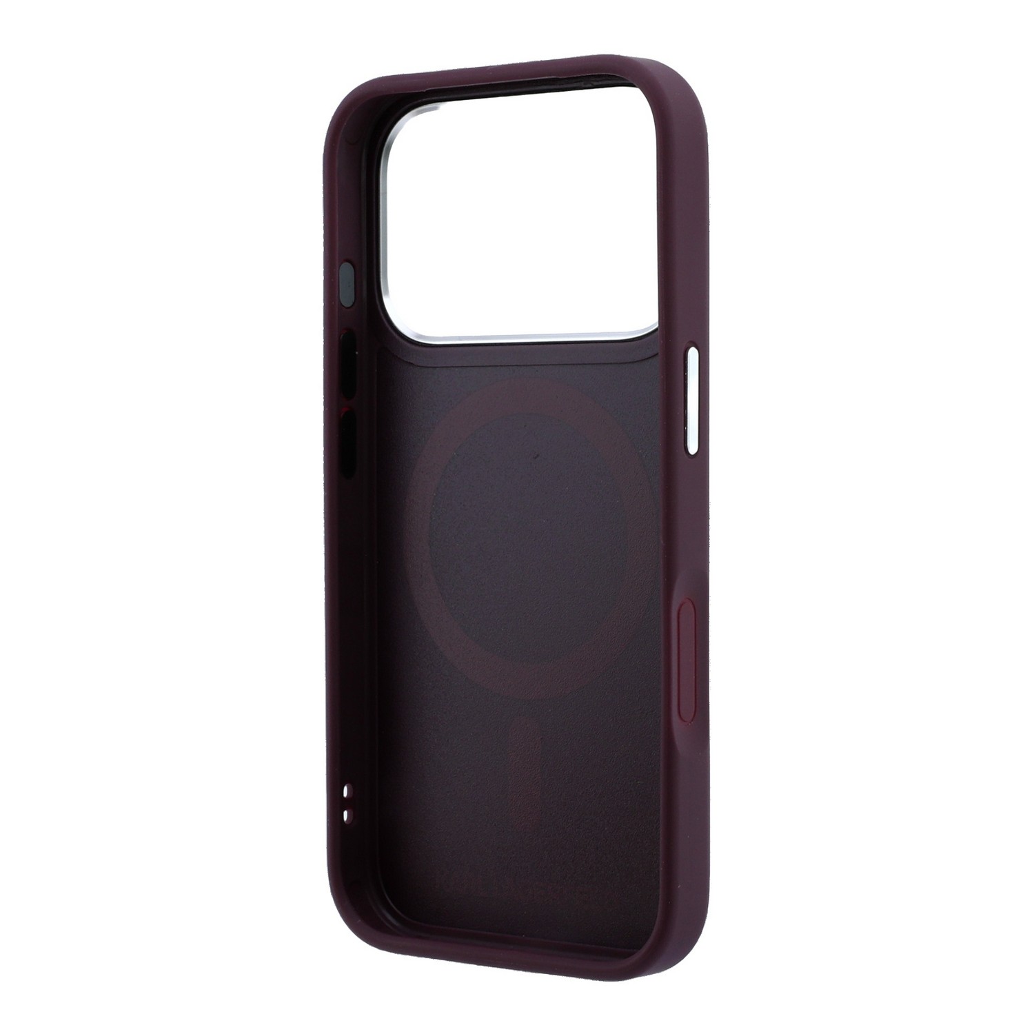 Karl Lagerfeld Калъф Apple iPhone 18 Pro/ 17 Pro, PU Saffiano Ring Stand MagSafe /бордо/ - KLHMP18L6PSARSKMR