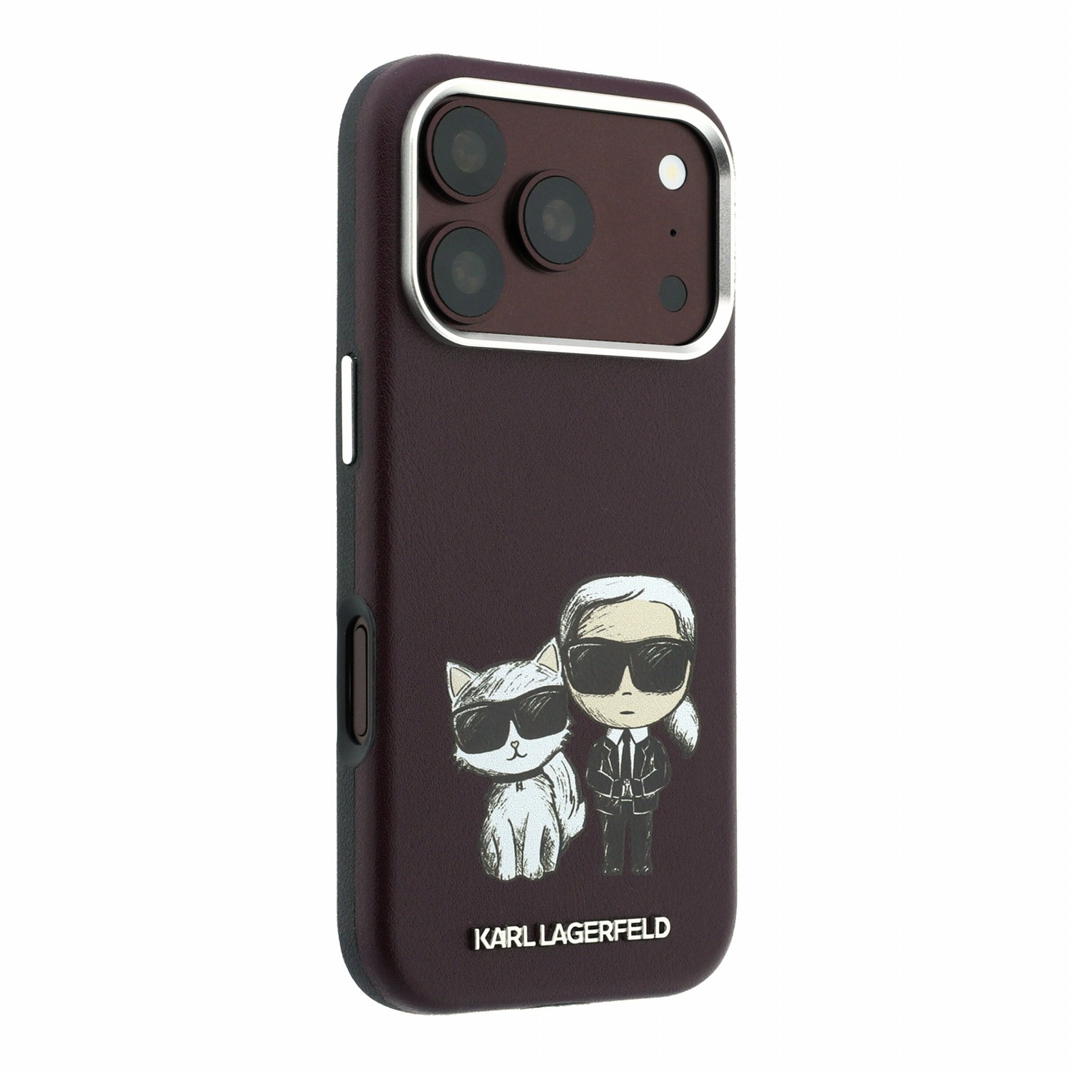 Karl Lagerfeld Калъф Apple iPhone 18 Pro/ 17 Pro, PU Semi Wrap Smooth Sketch Bodies Magsafe /бордо/ - KLHMP18L6PWKCIDR