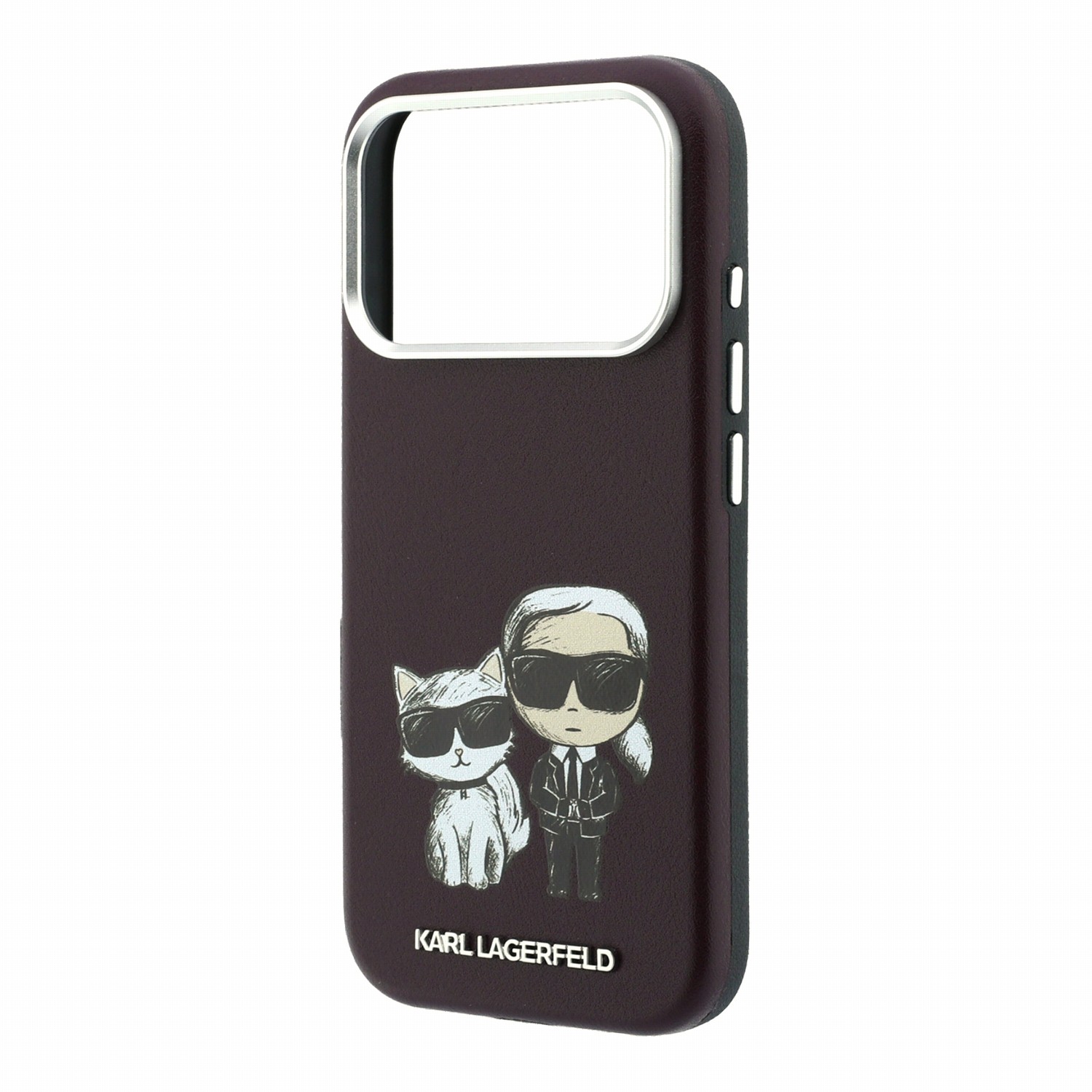 Karl Lagerfeld Калъф Apple iPhone 18 Pro/ 17 Pro, PU Semi Wrap Smooth Sketch Bodies Magsafe /бордо/ - KLHMP18L6PWKCIDR