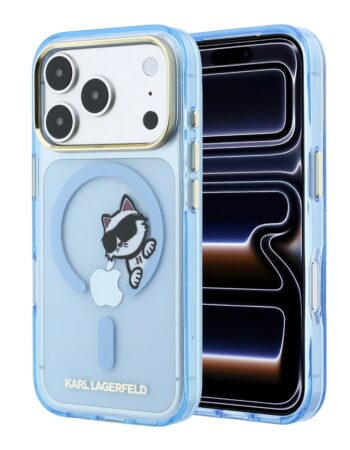 Karl Lagerfeld Калъф Apple iPhone 18 Pro Max/ 17 Pro Max, IML Choupette Peekaboo Magsafe /син/ - KLHMP18X6HCPSCB