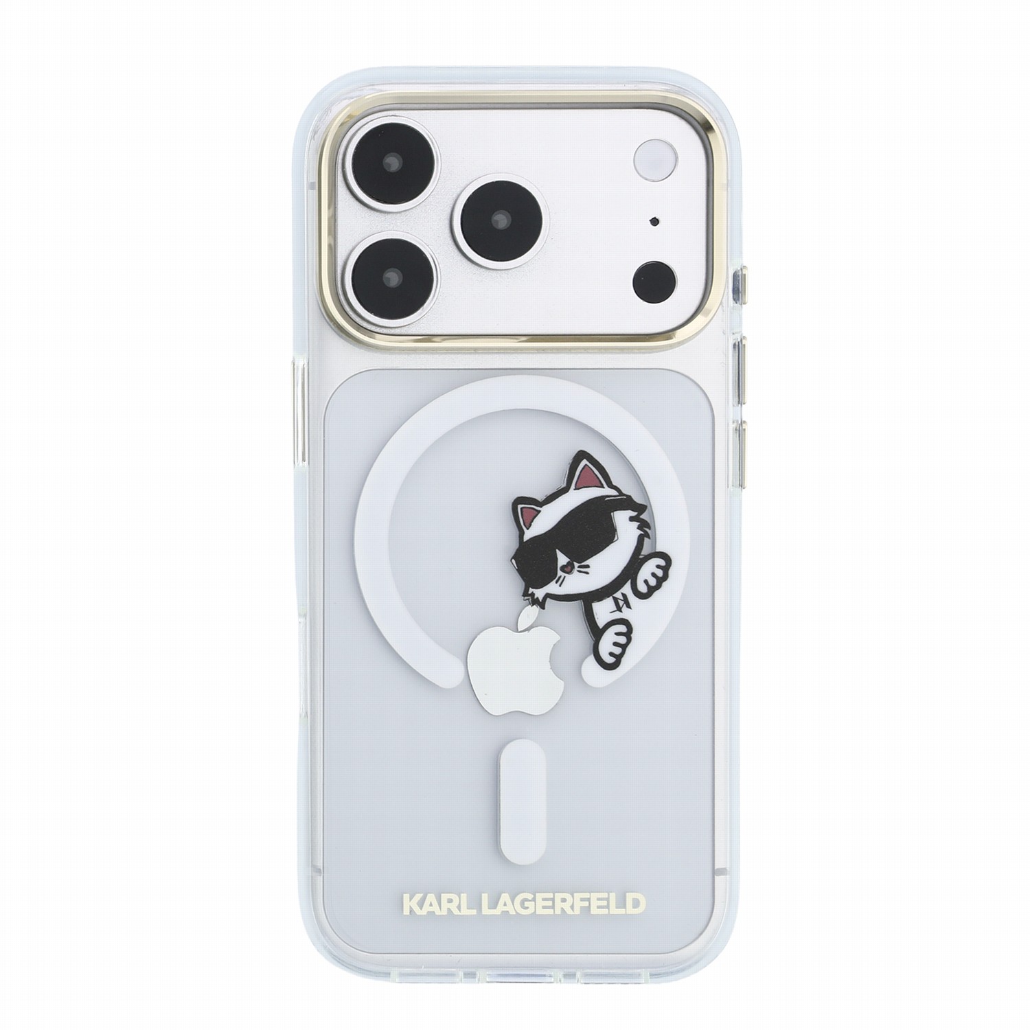 Karl Lagerfeld Калъф Apple iPhone 18 Pro/ 17 Pro, IML Choupette Peekaboo MagSafe /прозрачен/ - KLHMP18L6HCPSCT