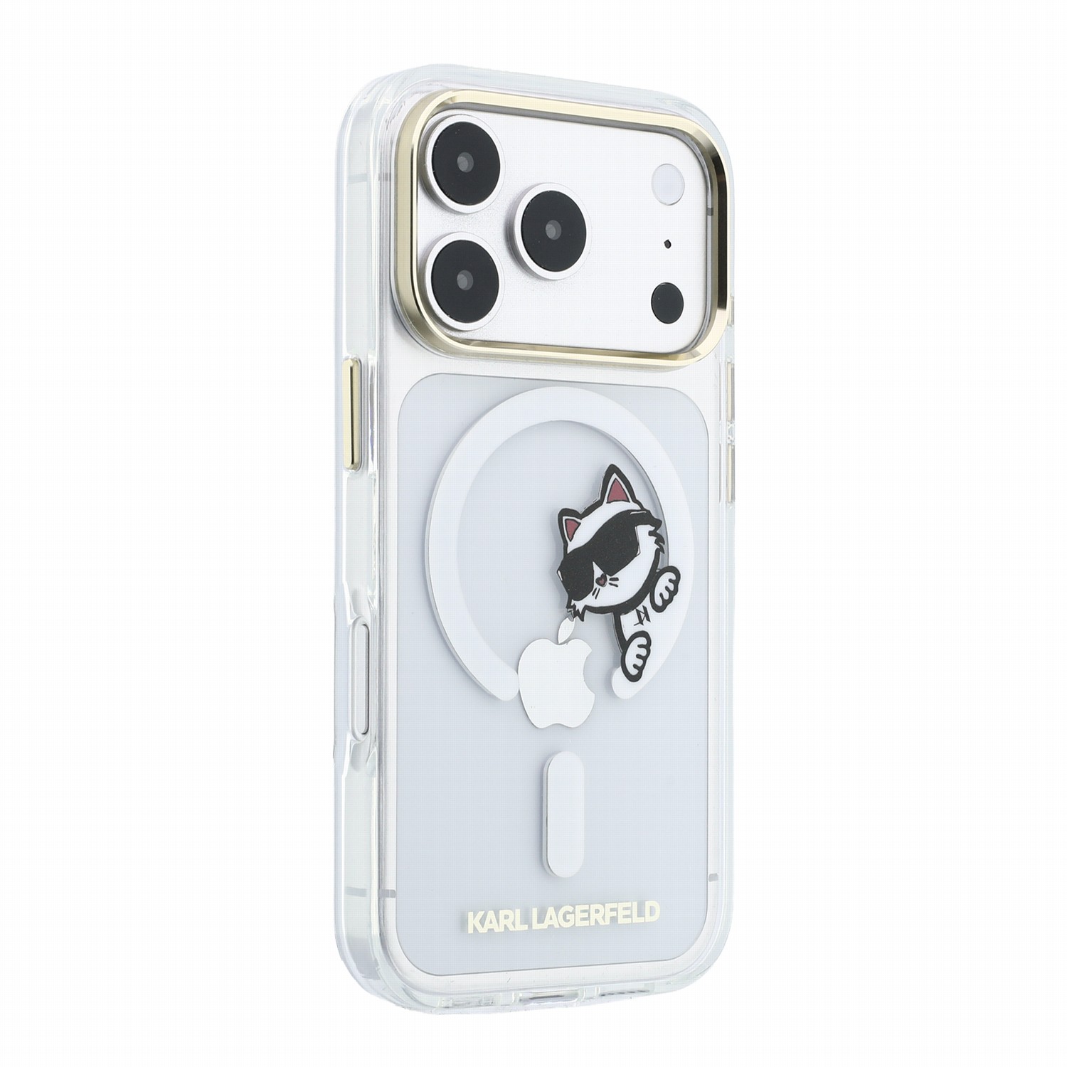 Karl Lagerfeld Калъф Apple iPhone 18 Pro/ 17 Pro, IML Choupette Peekaboo MagSafe /прозрачен/ - KLHMP18L6HCPSCT