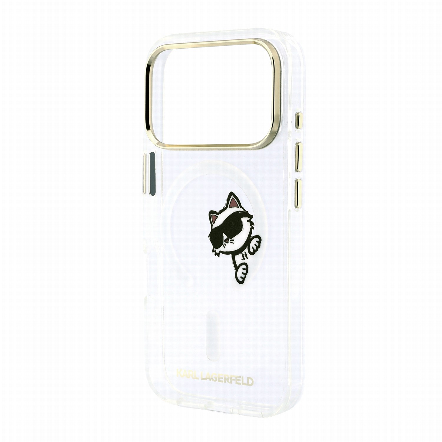 Karl Lagerfeld Калъф Apple iPhone 18 Pro/ 17 Pro, IML Choupette Peekaboo MagSafe /прозрачен/ - KLHMP18L6HCPSCT