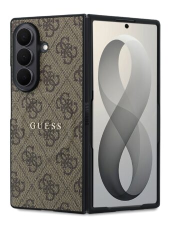 GUESS Калъф Samsung Z Fold 8 Ultra, PU Leather 4G Magnetic, кафяв - GUHMZFD8P4MSEGCW
