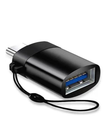 Преходник адаптер от Type-C към USB-A 3.0 /черен/