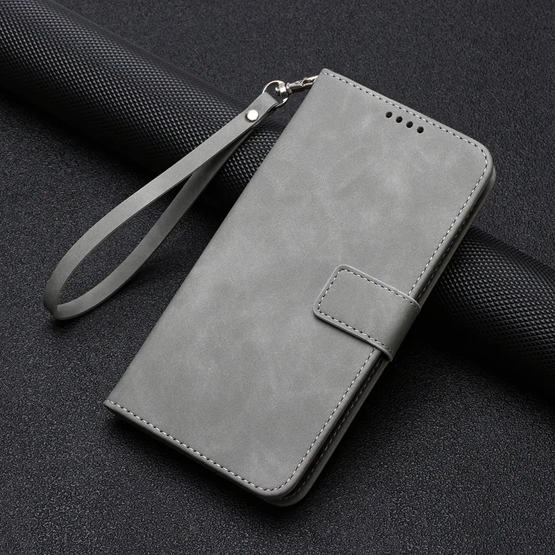 Калъф Exclusive Wallet Honor 600/600 Pro 5G /сив/