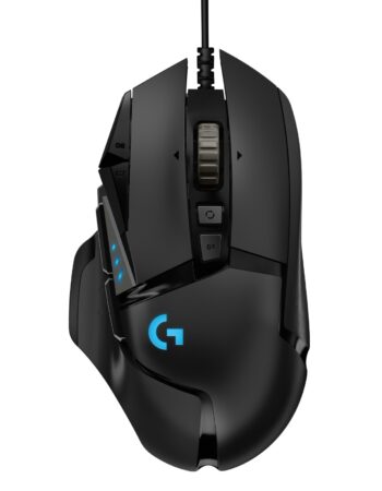 Logitech Гейминг кабелна мишка G502 Hero high performance /черен/ - 910-005470