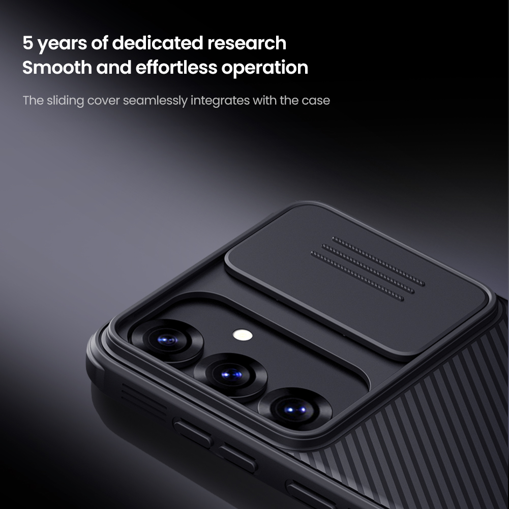 NILLKIN Калъф Samsung S25, Camshield Pro /черен/