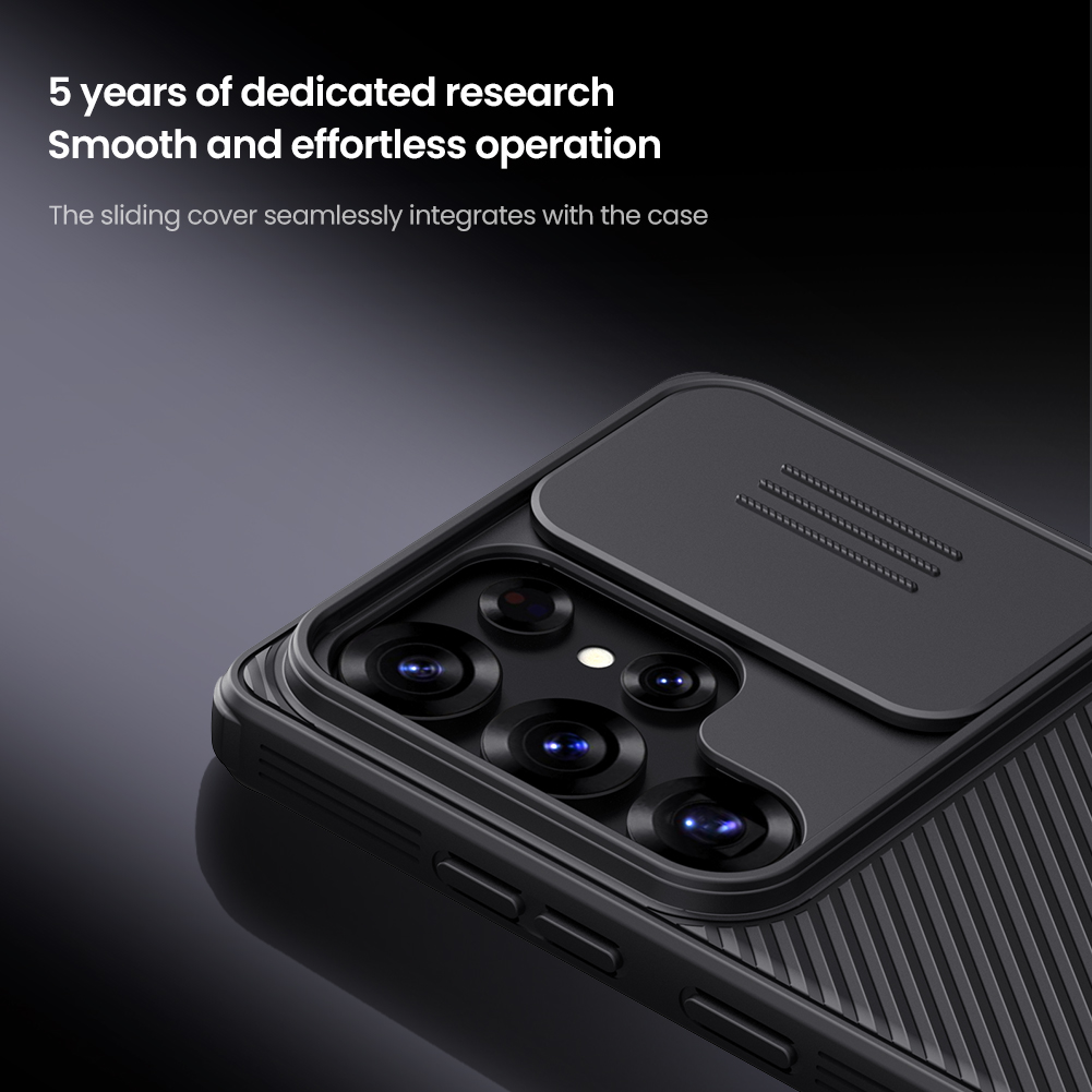 NILLKIN Калъф Samsung S25 Ultra, Camshield Pro /черен/