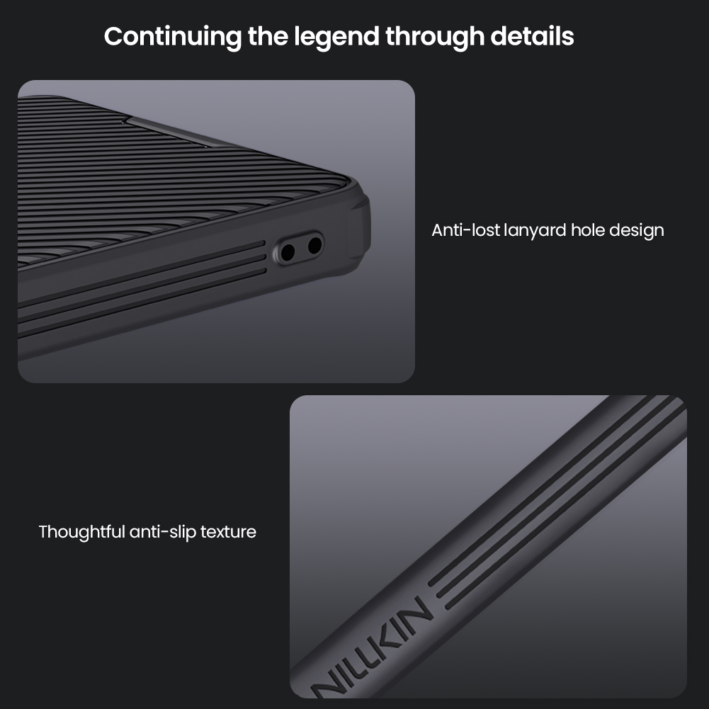 NILLKIN Калъф Samsung S25 Ultra, Camshield Pro /черен/