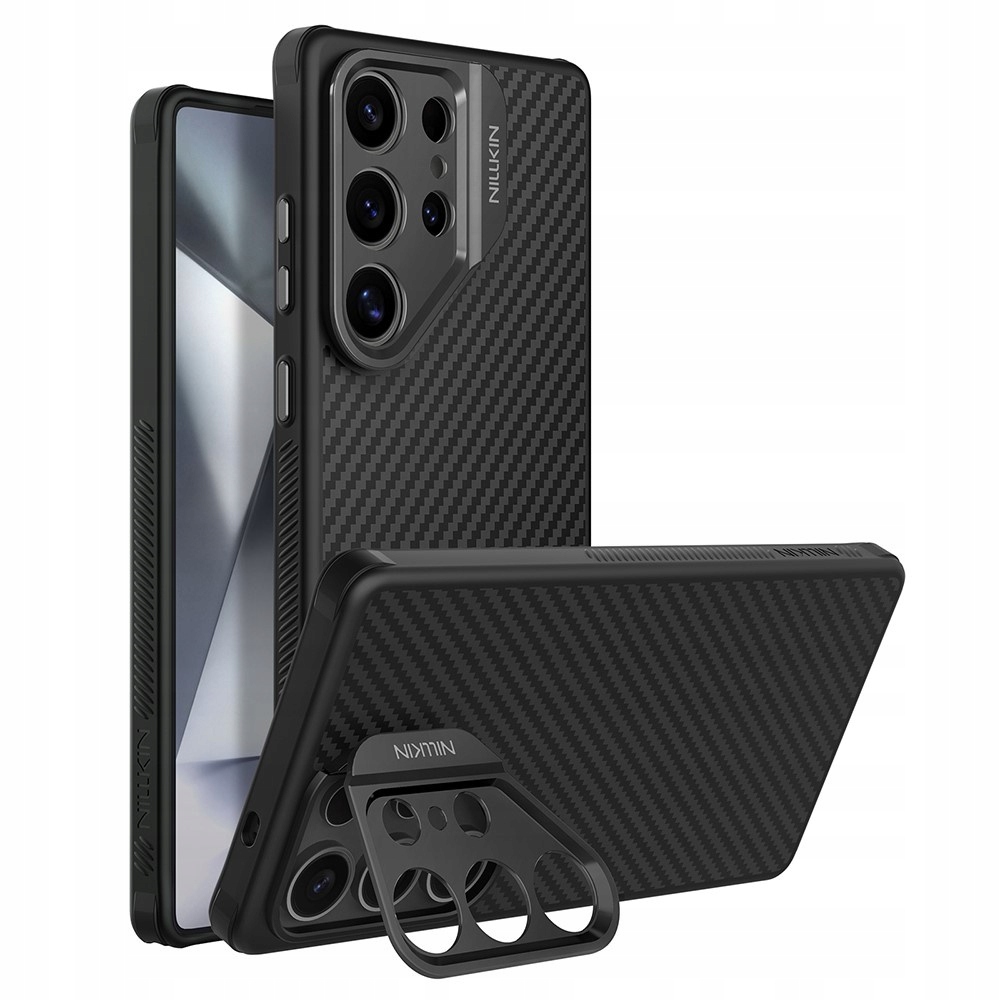 NILLKIN Калъф Samsung S25 Ultra CarboProp Aramid Magnetic /черен/
