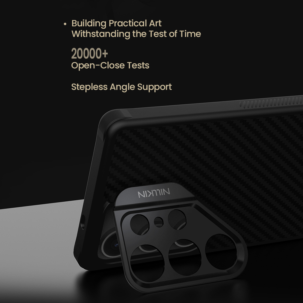 NILLKIN Калъф Samsung S25 Ultra CarboProp Aramid Magnetic /черен/
