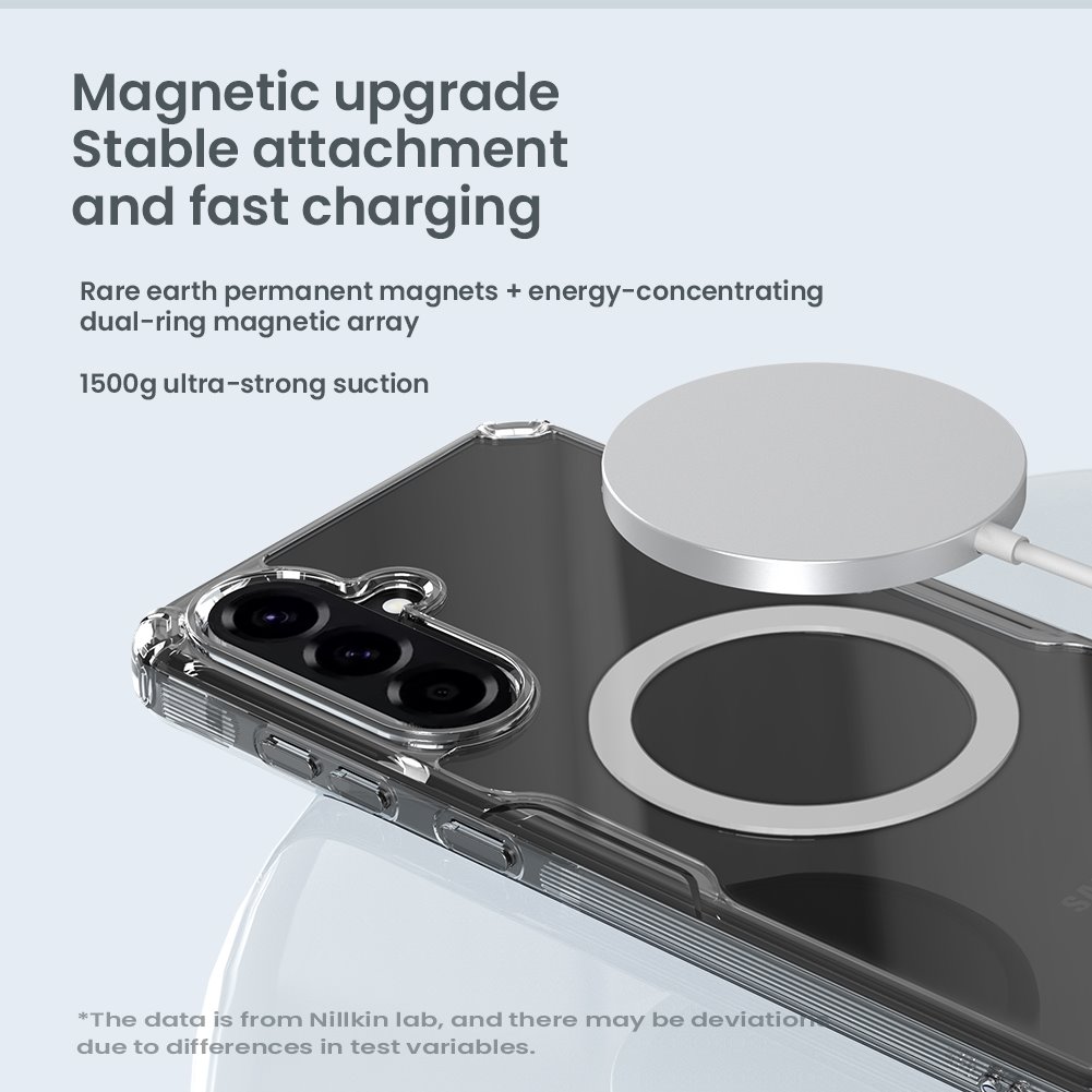 NILLKIN Калъф Samsung A56 5G, Nature TPU PRO MagSafe /прозрачен/