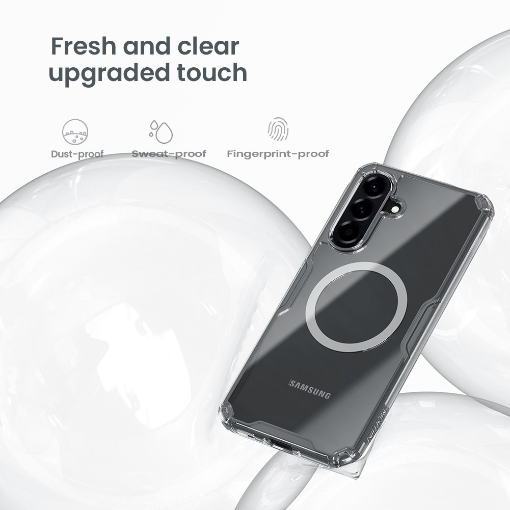 NILLKIN Калъф Samsung A56 5G, Nature TPU PRO MagSafe /прозрачен/