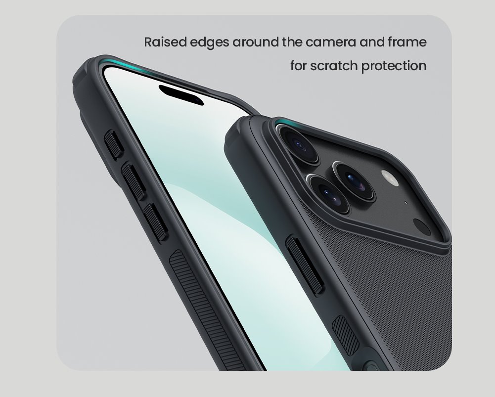 NILLKIN Калъф Apple iPhone 18 Pro/ 17 Pro, Super Frosted Shield Pro /черен/