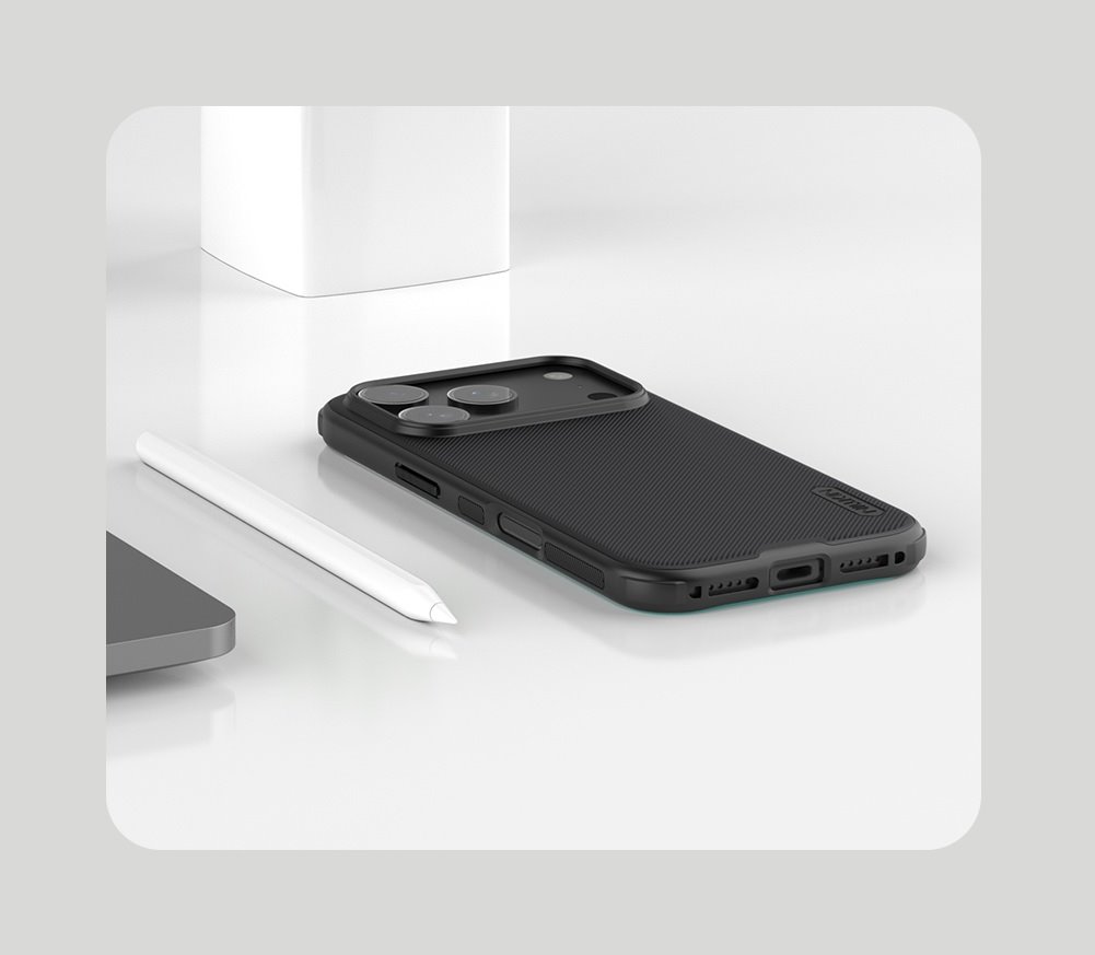 NILLKIN Калъф Apple iPhone 18 Pro/ 17 Pro, Super Frosted Shield Pro /черен/
