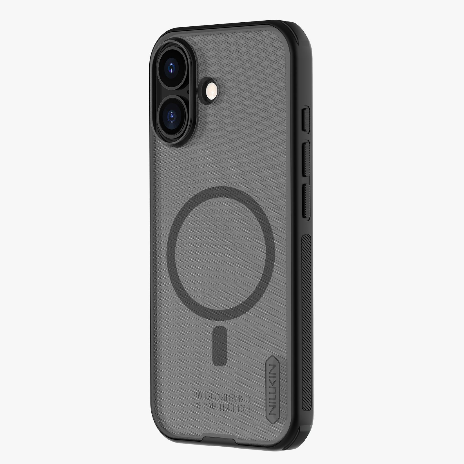 NILLKIN Калъф Apple iPhone 17, Super Frosted Shield MagSafe /прозрачно черен/