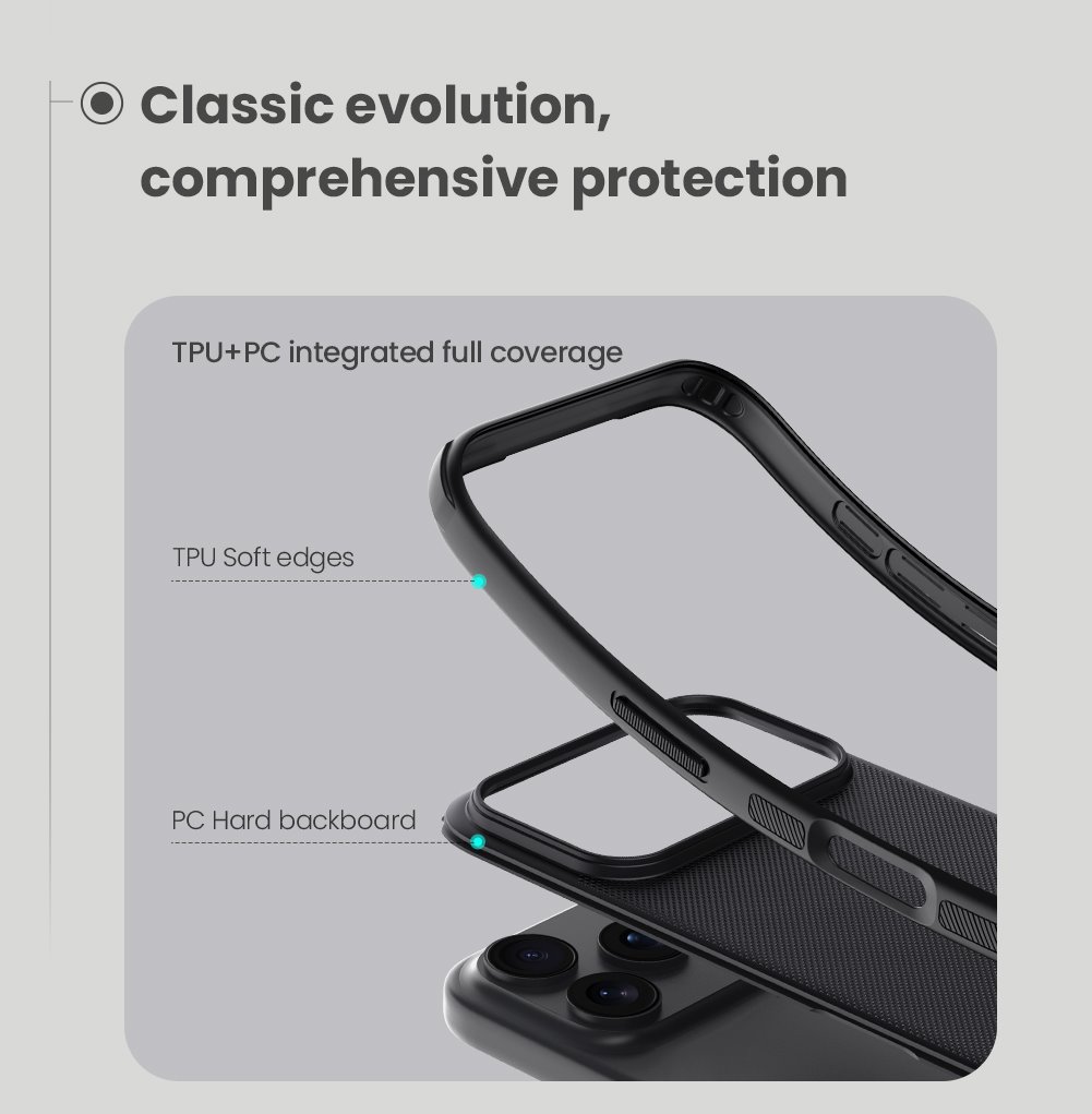 NILLKIN Калъф Apple iPhone 18 Pro Max/ 17 Pro Max, Super Frosted Shield MagSafe /черен/