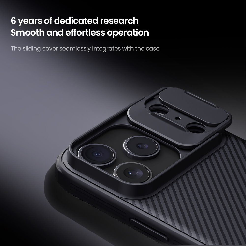 NILLKIN Калъф Apple iPhone 18 Pro Max/ 17 Pro Max, Camshield Pro /черен/
