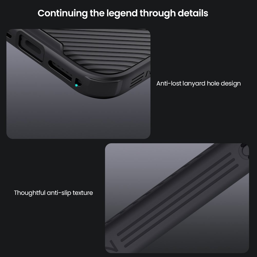 NILLKIN Калъф Apple iPhone 18 Pro Max/ 17 Pro Max, Camshield Pro /черен/